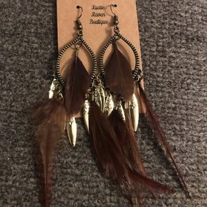 Feather Earrings